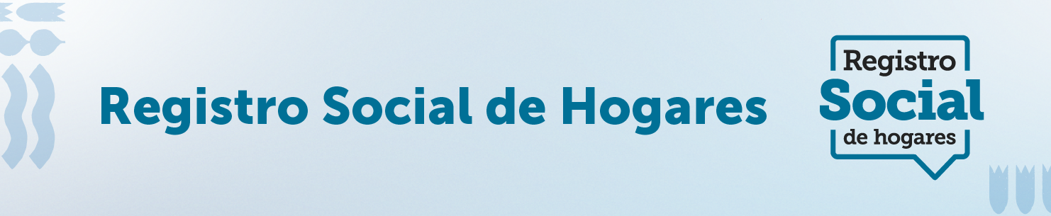 Banner Registro Social de Hogares